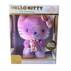 Hello Kitty 50th Anniversary Plush – 2024 Expo Exclusive Collectible Gift Ready